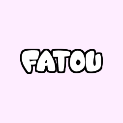 Coloración del nombre FATOU