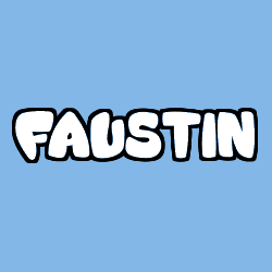 Coloración del nombre FAUSTIN