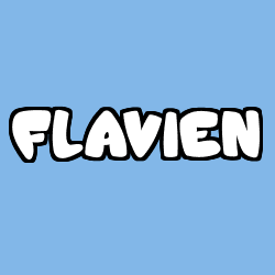 Coloración del nombre FLAVIEN