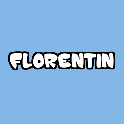 Coloración del nombre FLORENTIN