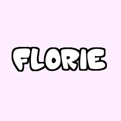 Coloración del nombre FLORIE