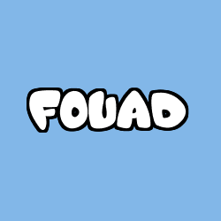 Coloración del nombre FOUAD