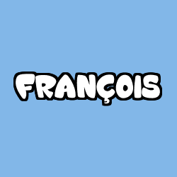 Coloración del nombre FRANÇOIS