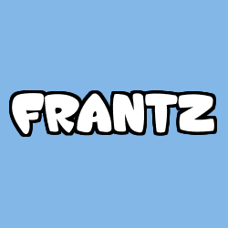 Coloración del nombre FRANTZ