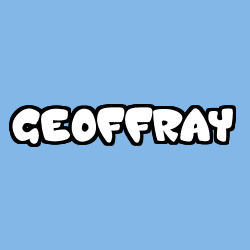 Coloración del nombre GEOFFRAY