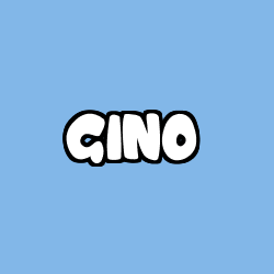 Coloración del nombre GINO