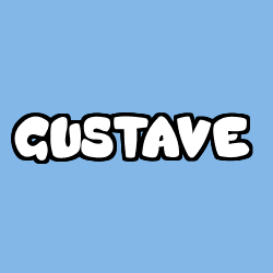 Coloración del nombre GUSTAVE