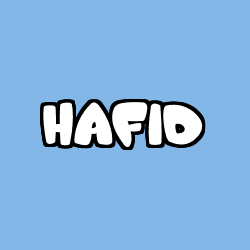 Coloración del nombre HAFID