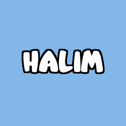 Coloración del nombre HALIM