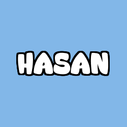 Coloración del nombre HASAN