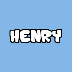 Coloración del nombre HENRY