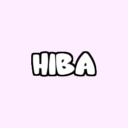 Coloración del nombre HIBA