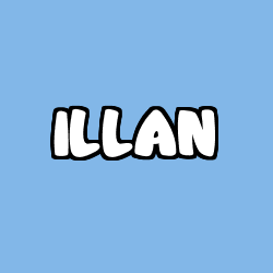 Coloración del nombre ILLAN