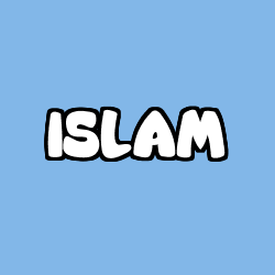 Coloración del nombre ISLAM