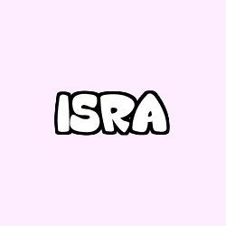 Coloración del nombre ISRA