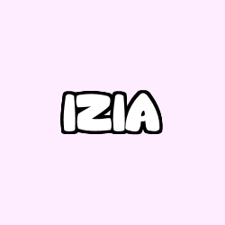Coloración del nombre IZIA