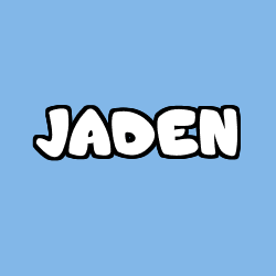 Coloración del nombre JADEN