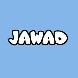 Coloración del nombre JAWAD