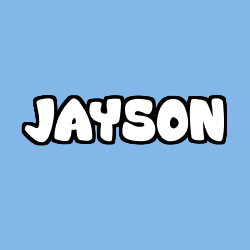 Coloración del nombre JAYSON