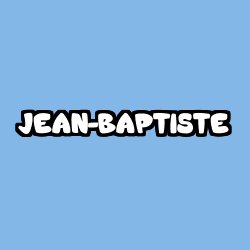 Coloración del nombre JEAN-BAPTISTE