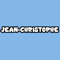 Coloración del nombre JEAN-CHRISTOPHE