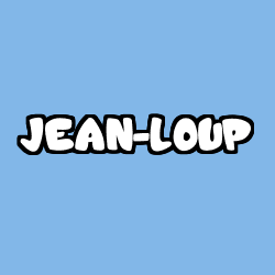 Coloración del nombre JEAN-LOUP