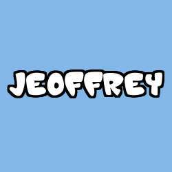 Coloración del nombre JEOFFREY