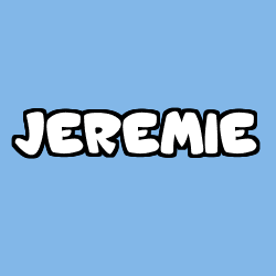 Coloración del nombre JEREMIE