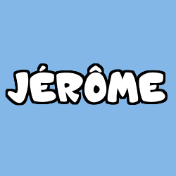 Coloración del nombre JÉRÔME