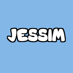 Coloración del nombre JESSIM