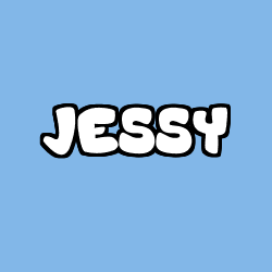 Coloración del nombre JESSY