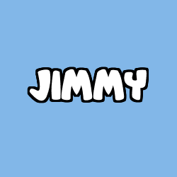 Coloración del nombre JIMMY