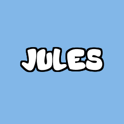 Coloración del nombre JULES