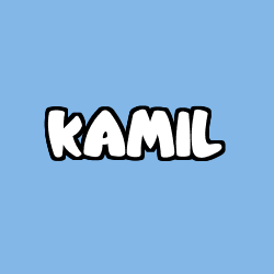 Coloración del nombre KAMIL