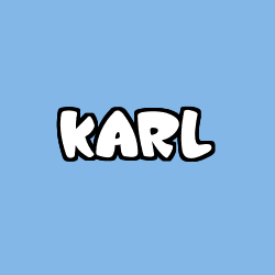 Coloración del nombre KARL