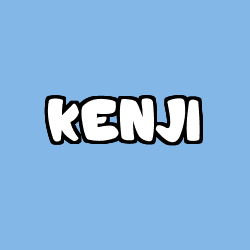 Coloración del nombre KENJI