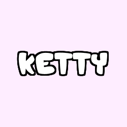 Coloración del nombre KETTY