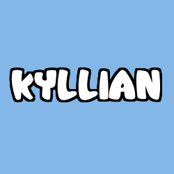 Coloración del nombre KYLLIAN