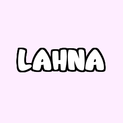 Coloración del nombre LAHNA