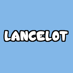 Coloración del nombre LANCELOT