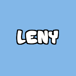 Coloración del nombre LENY