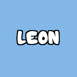 Coloración del nombre LEON