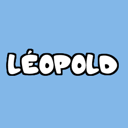 Coloración del nombre LÉOPOLD