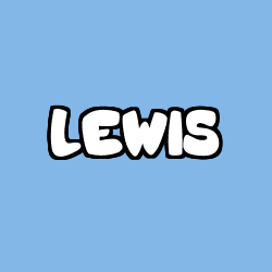 Coloración del nombre LEWIS