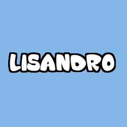 Coloración del nombre LISANDRO