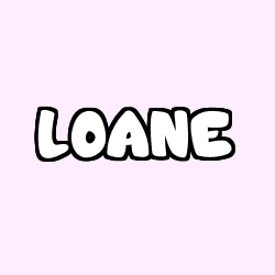 Coloración del nombre LOANE