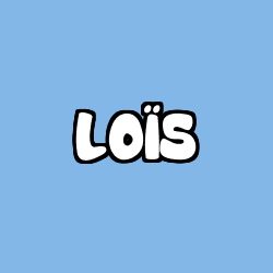 Coloración del nombre LOÏS