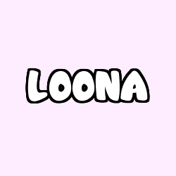 Coloración del nombre LOONA