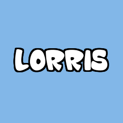 Coloración del nombre LORRIS