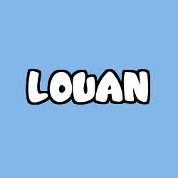 Coloración del nombre LOUAN